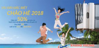 Vietnam Airlines khuyến mãi giá vé giảm tới 50%